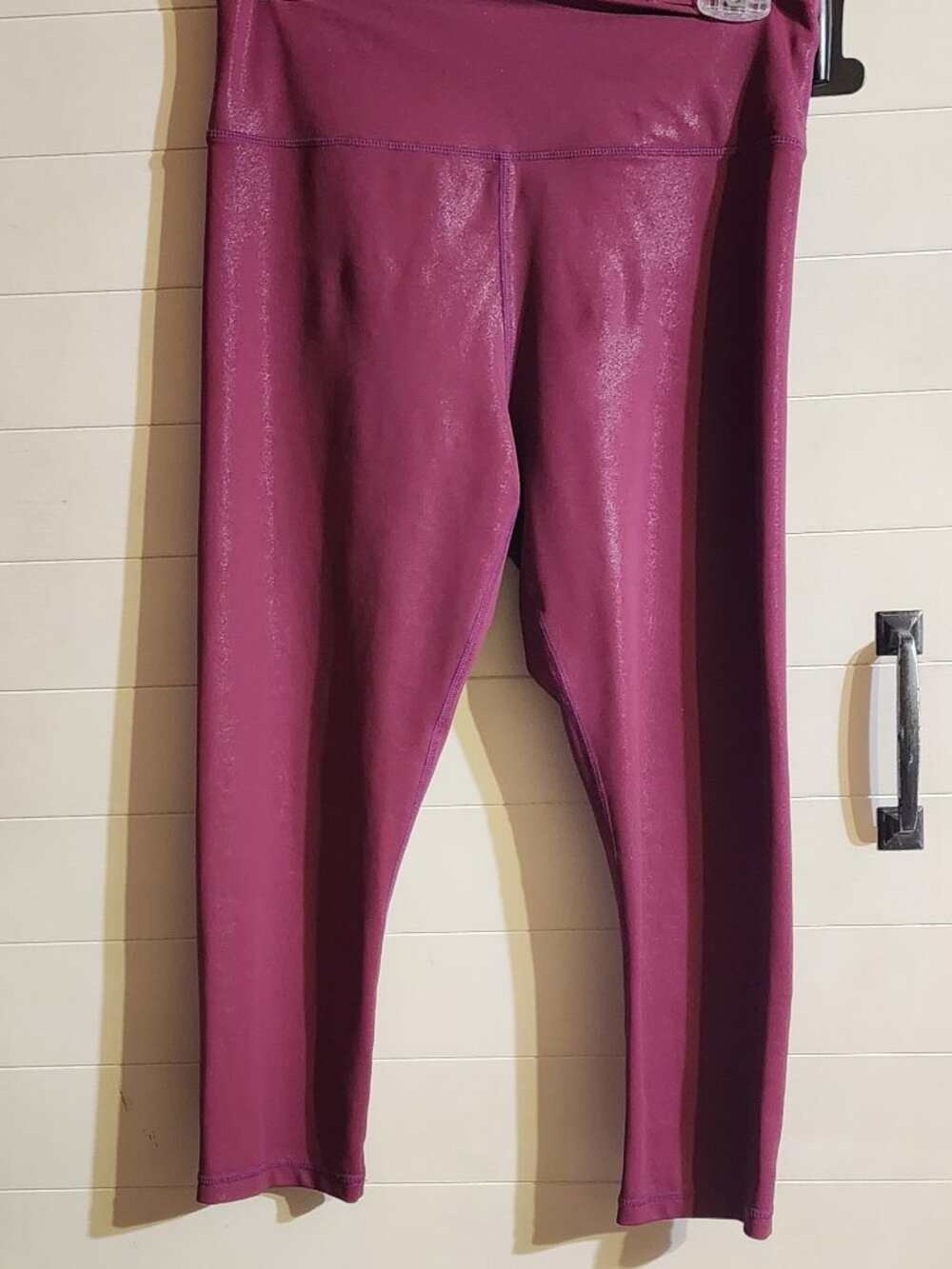 Zyia Active Metallic Berry 7/8 Leggings